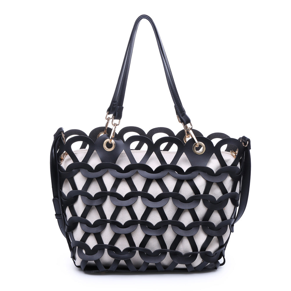 Product Image of Moda Luxe Paige Tote 842017119784 View 5 | Black