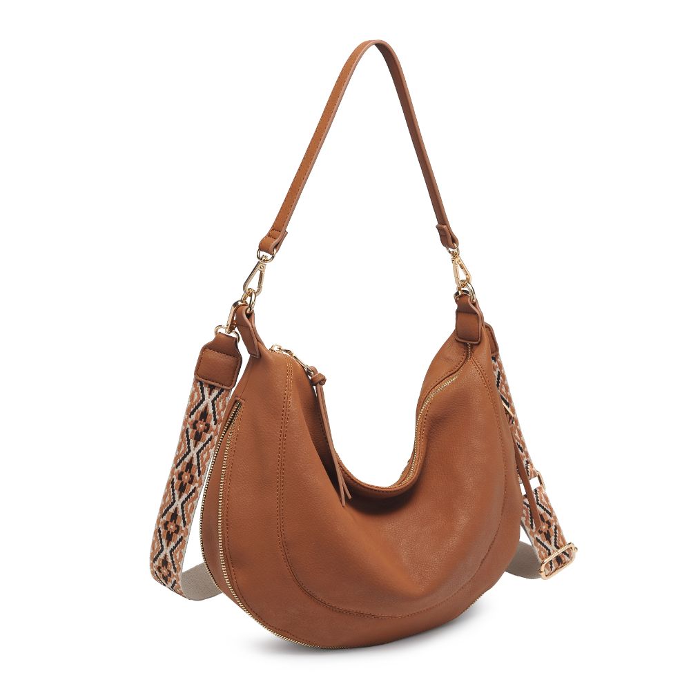 Product Image of Moda Luxe Ruby Hobo 842017129370 View 6 | Cognac