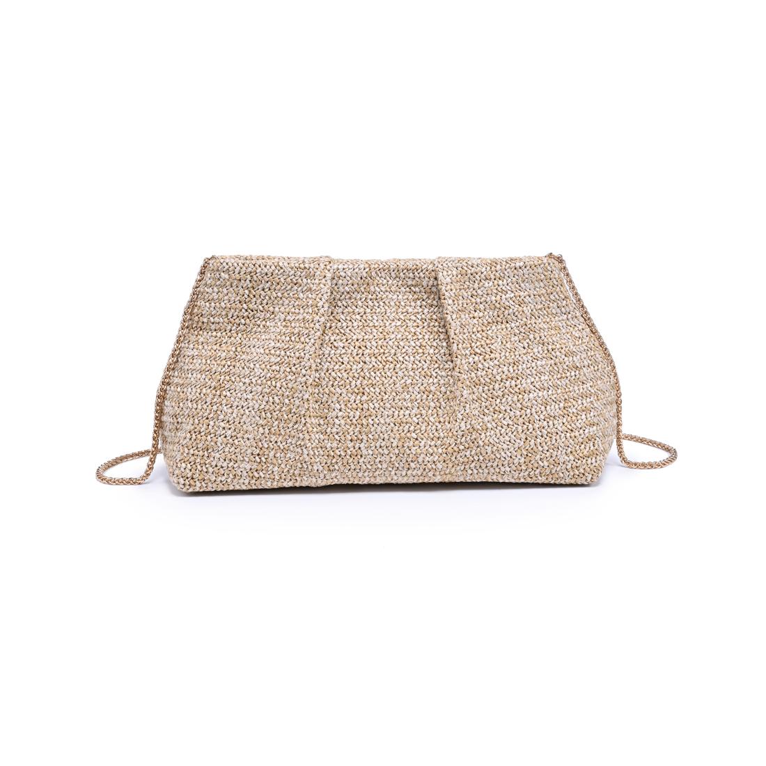 Moda Luxe Breeze Clutch 842017141358 View 5 | Natural