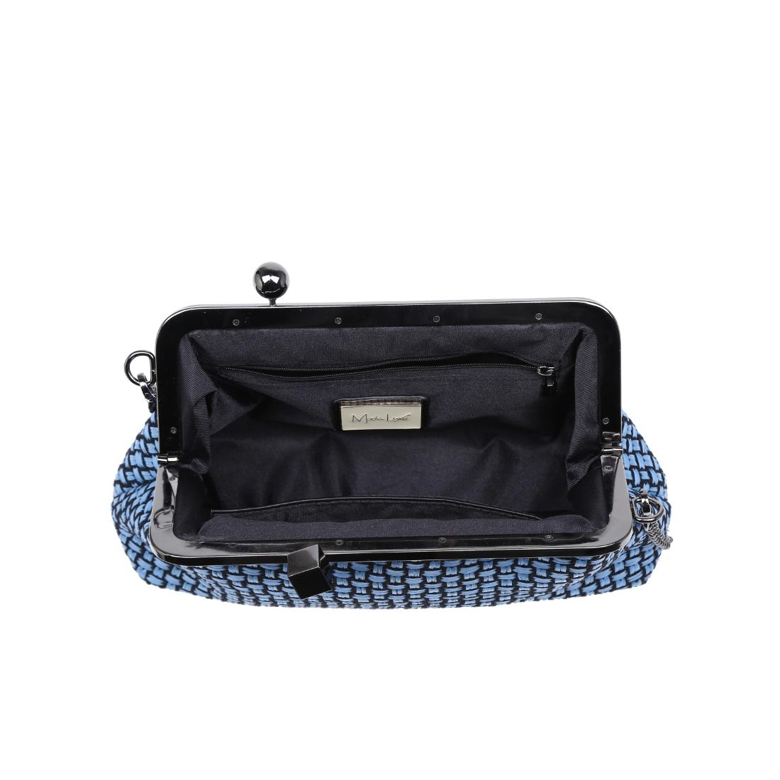Moda Luxe Bianca Clutch 842017141464 View 8 | Denim Black