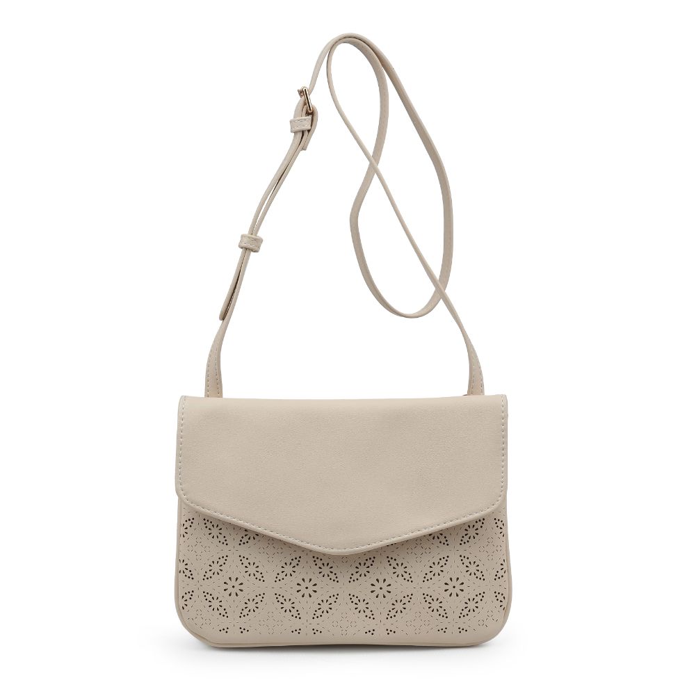 Product Image of Moda Luxe Tate-Perf Crossbody 842017121398 View 5 | Ivory