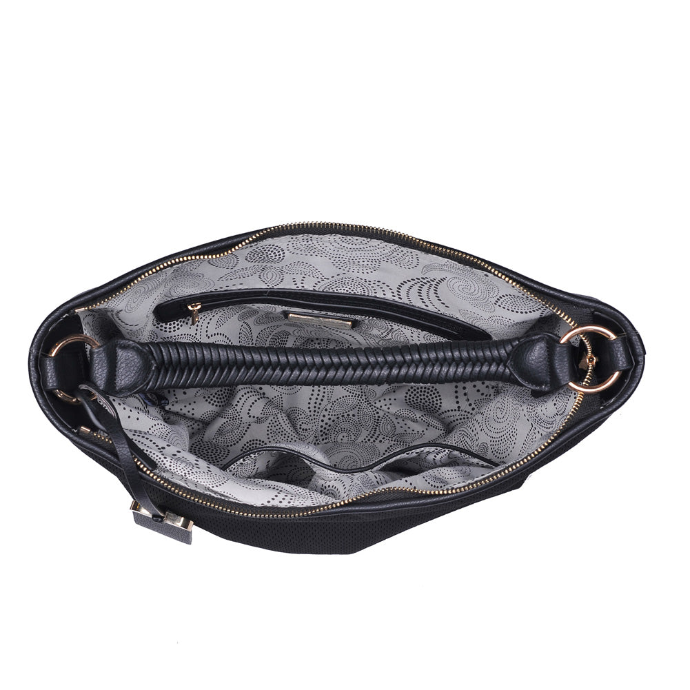 Product Image of Moda Luxe Jessica Hobo 842017118404 View 4 | Black