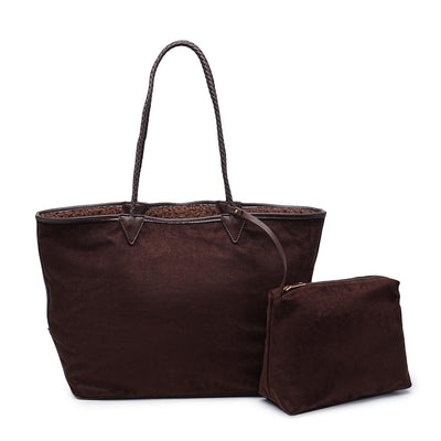 Moda Luxe Nox Tote 842017142614 View 1 | Chocolate