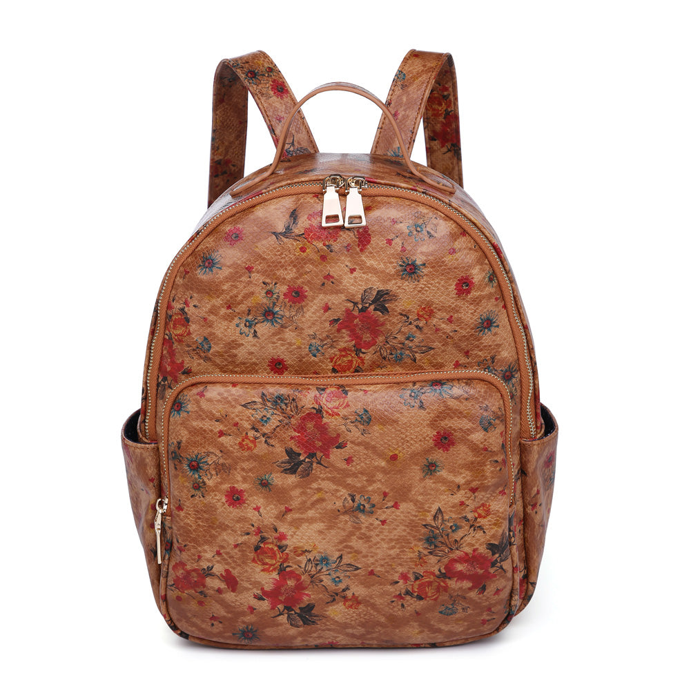 Product Image of Moda Luxe Nancy Backpack 842017119708 View 1 | Tan
