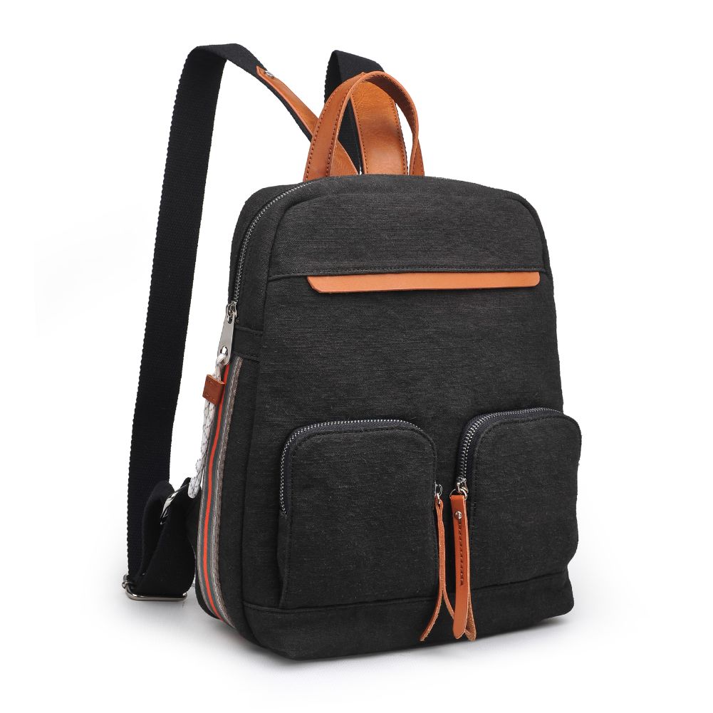 Product Image of Moda Luxe Tulum Backpack 842017124818 View 2 | Black
