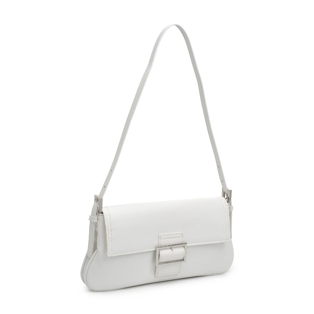 Product Image of Moda Luxe Fia Shoulder Bag 842017132578 View 6 | White