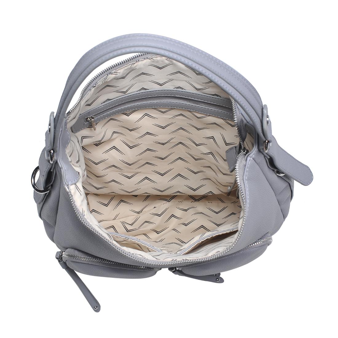 Product Image of Moda Luxe Marla Hobo 842017139881 View 4 | Grey