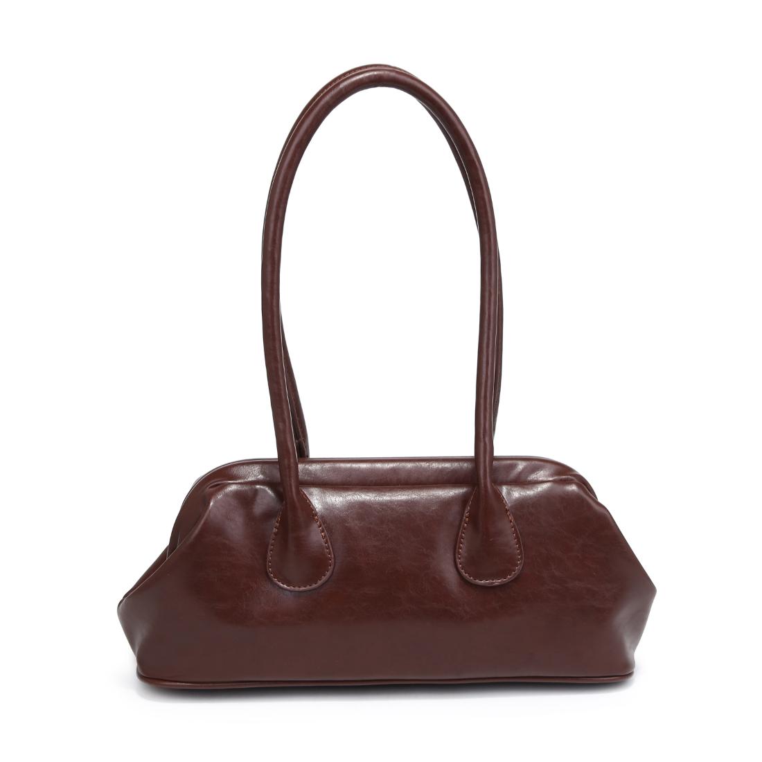 Product Image of Moda Luxe Ninna Shoulder Bag 842017139577 View 5 | Chocolate
