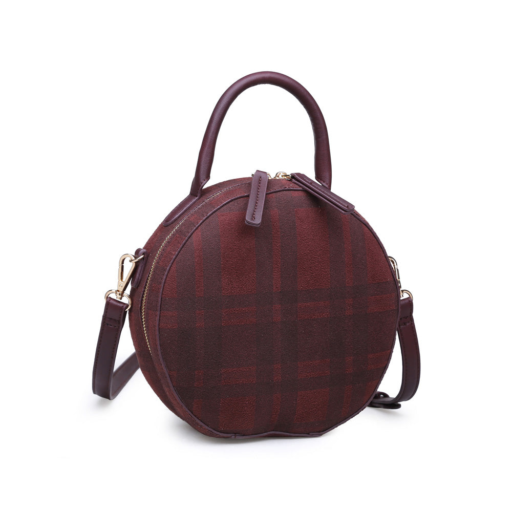 Moda Luxe Capetown Plaid Women : Crossbody : Crossbody 842017115939 | Burgundy