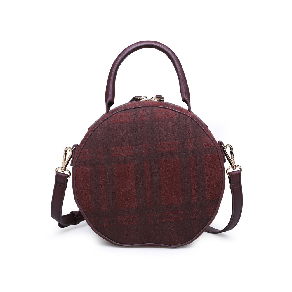 Moda Luxe Capetown Plaid Women : Crossbody : Crossbody 842017115939 | Burgundy