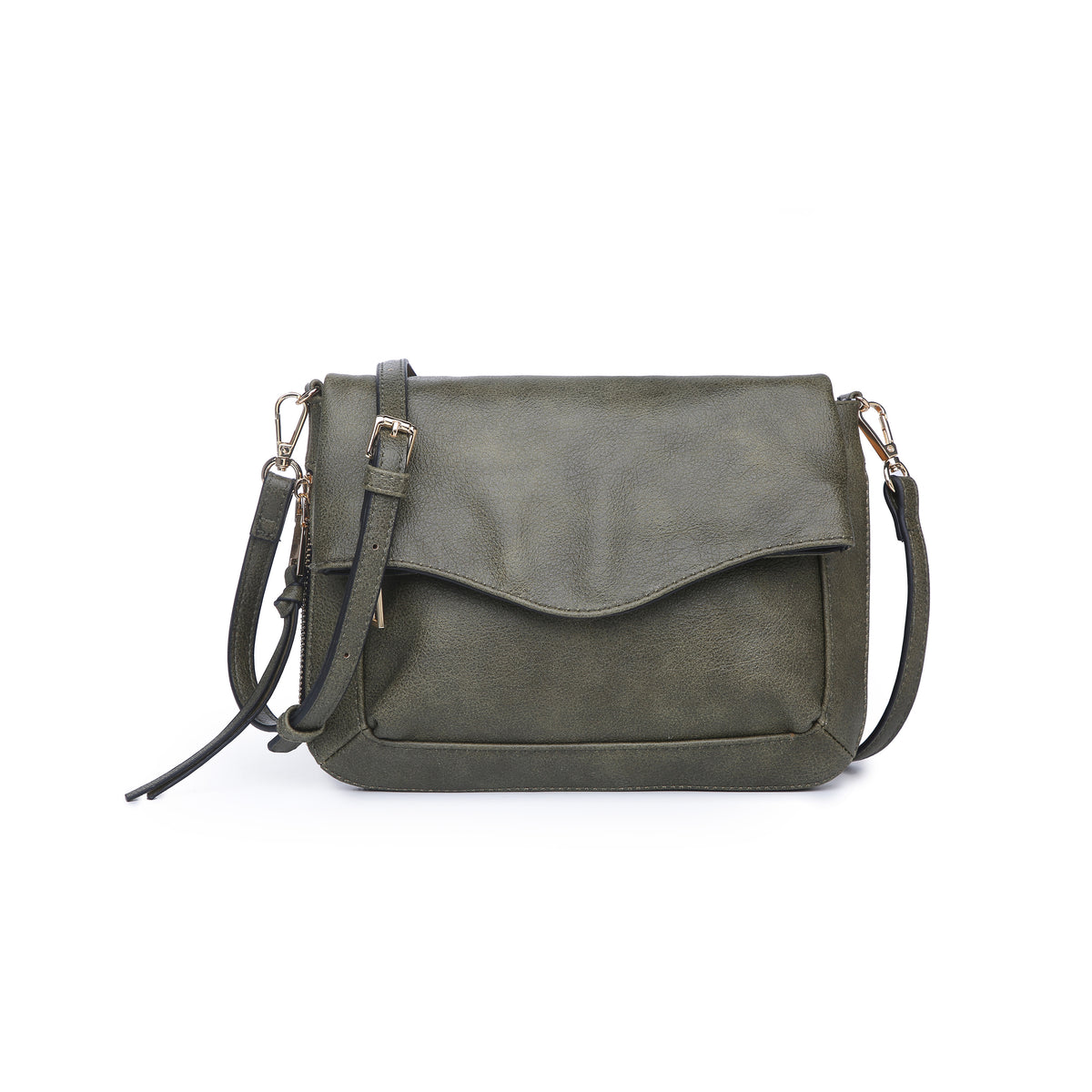 Product Image of Olive Moda Luxe Easy Foldover Crossbody 842017139850 View 1 | Olive
