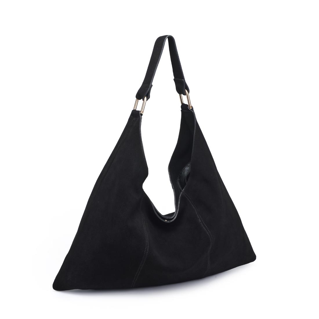 Product Image of Moda Luxe Indie Hobo 842017138921 View 6 | Black