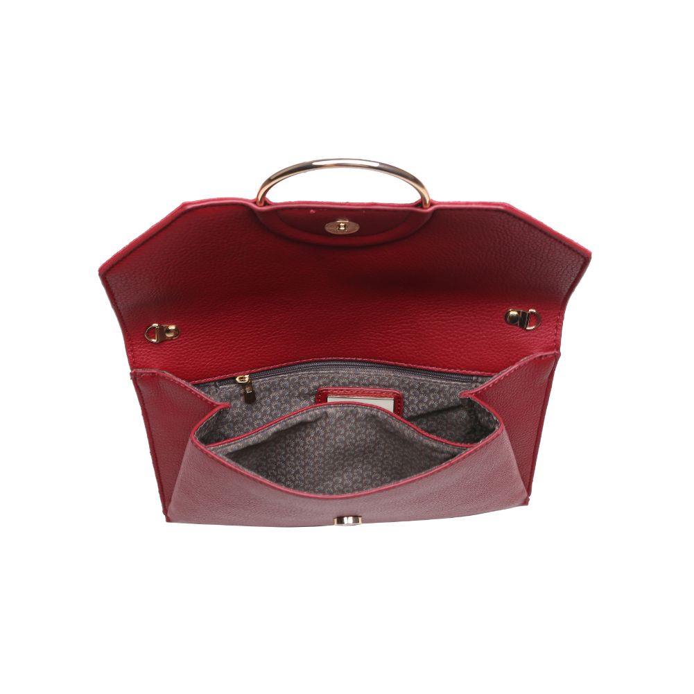 Product Image of Moda Luxe Gwen Clutch 842017122791 View 4 | Red
