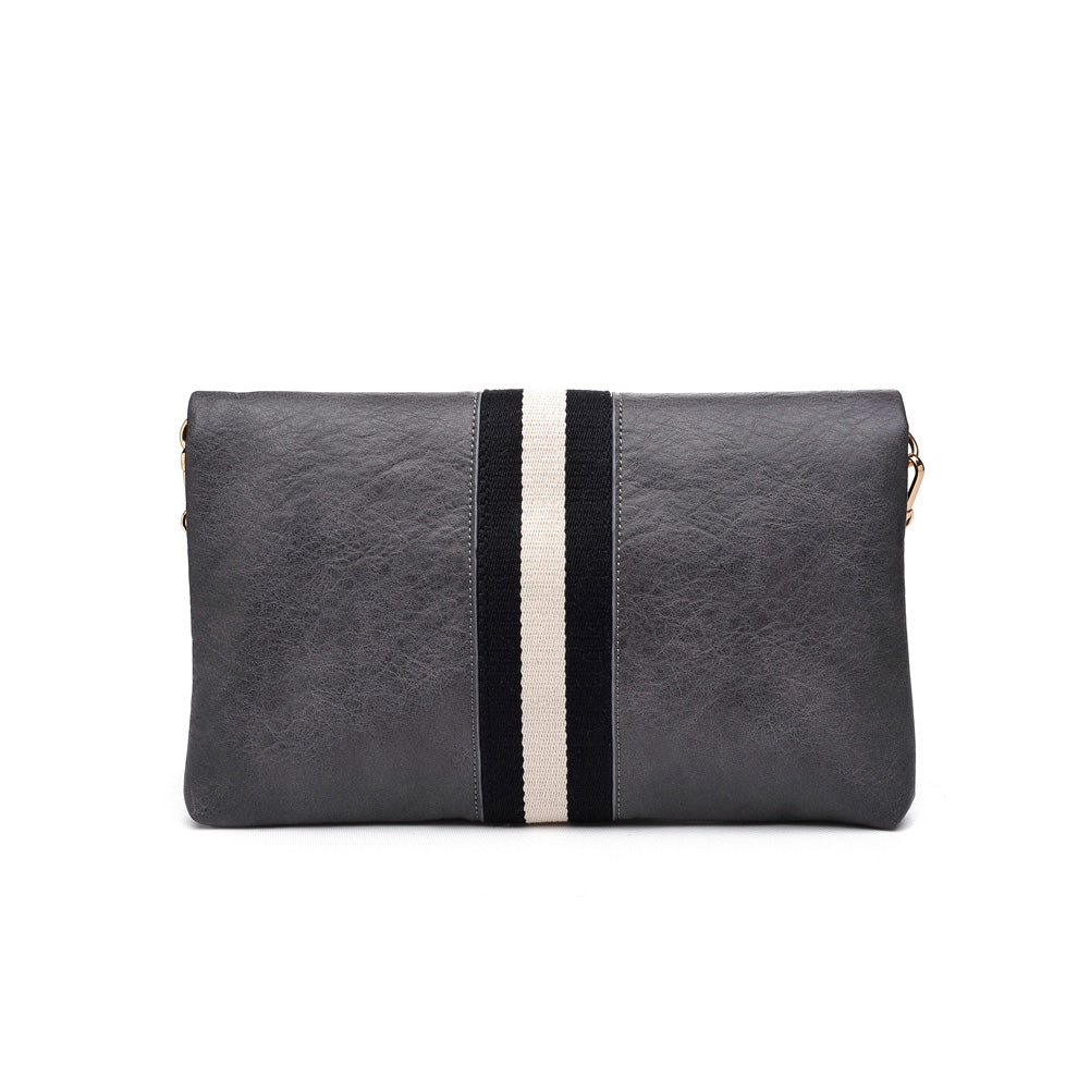 Product Image of Moda Luxe Jules Clutch 842017116912 View 3 | Grey