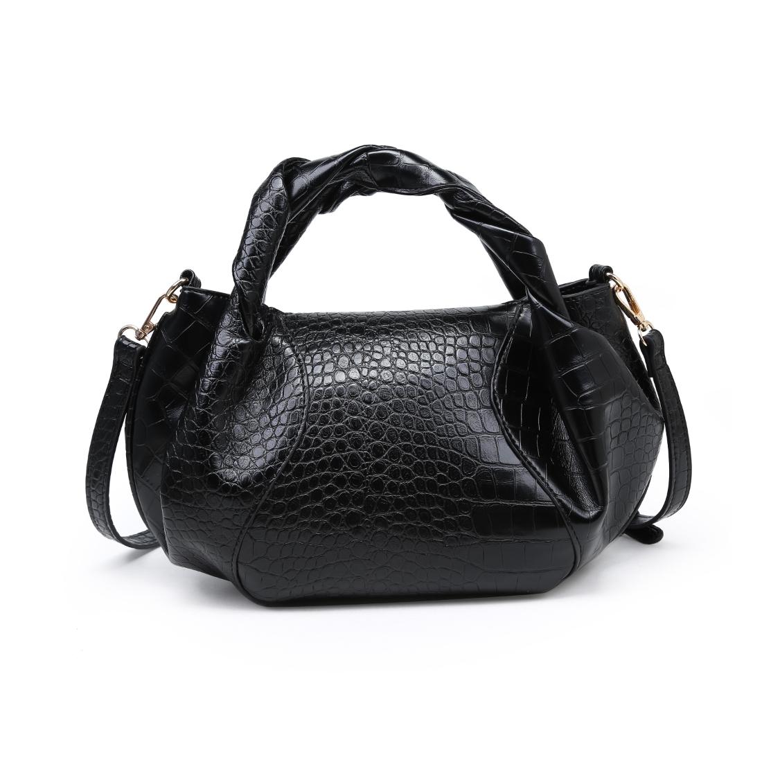 Moda Luxe Amaya Satchel 842017142546 View 7 | Black