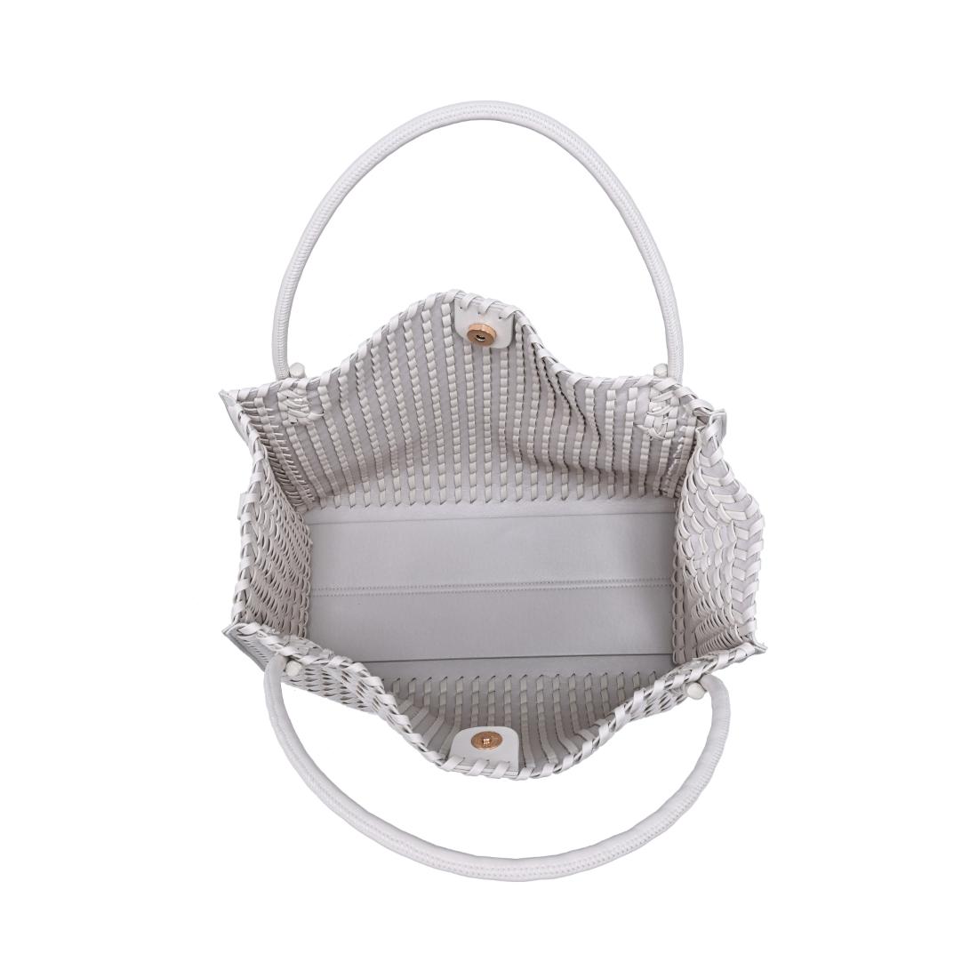 Moda Luxe Jackie Tote 842017140849 View 8 | Cream