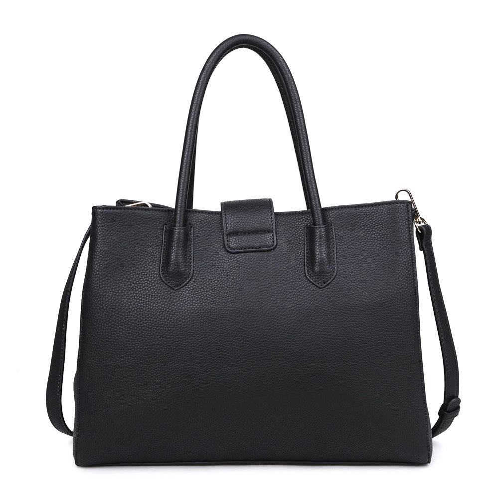 Product Image of Moda Luxe Venessa Tote 842017115960 View 3 | Black