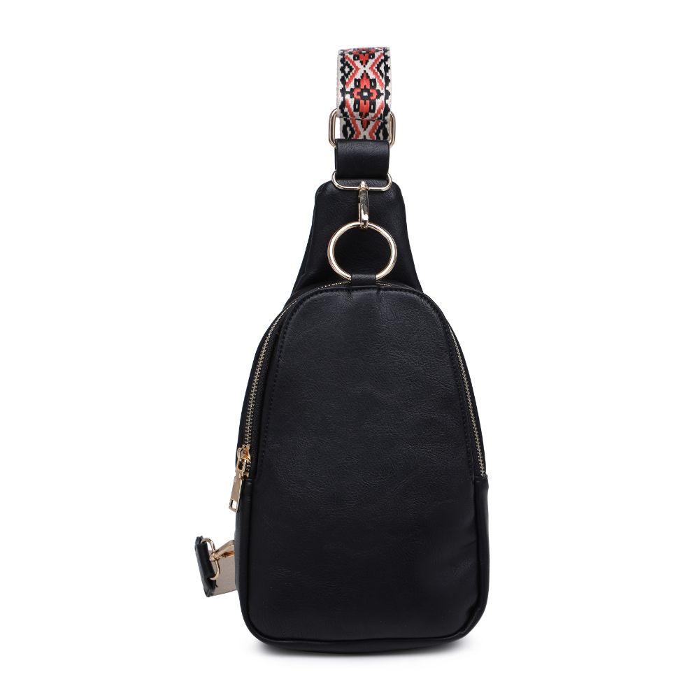 Moda Luxe Regina Sling Backpack 842017129523 View 5 | Black