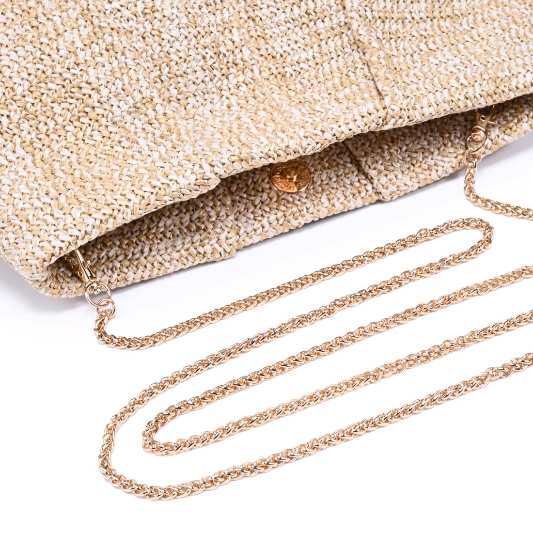 Moda Luxe Breeze Clutch 842017141358 View 8 | Natural