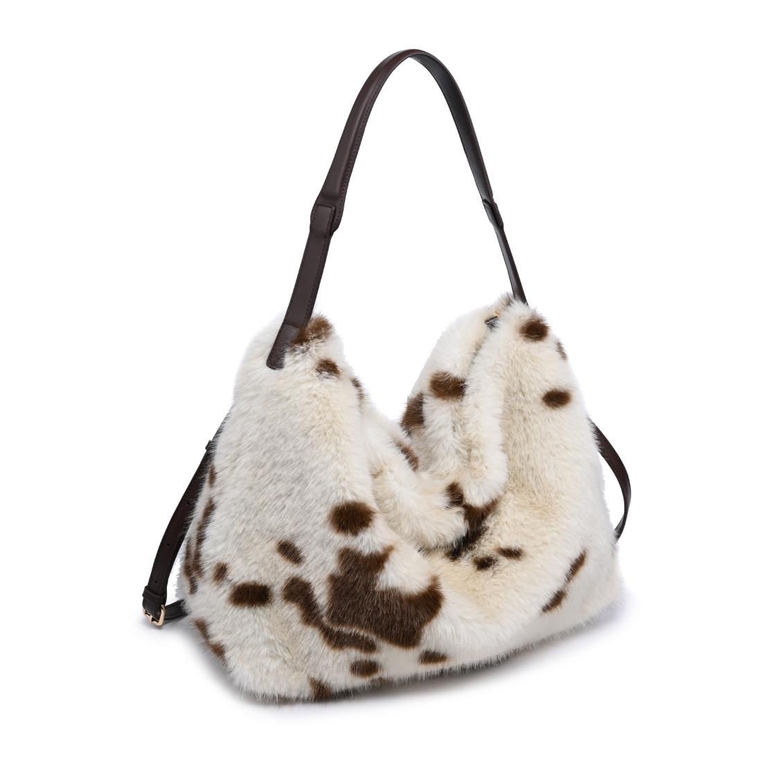 Moda Luxe Lumi Hobo 842017142997 View 6 | Brown Cream