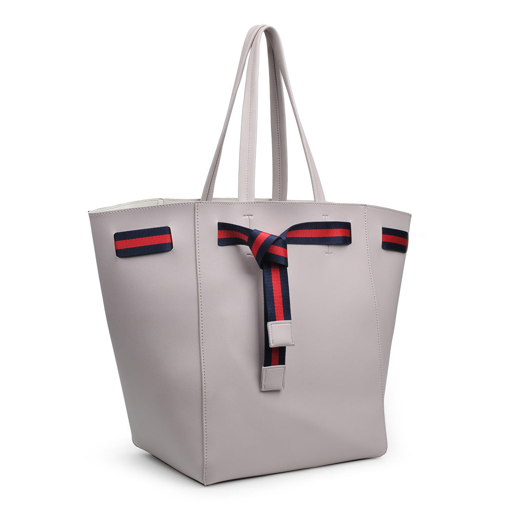 Product Image of Moda Luxe Dutchess Tote 842017118794 View 6 | Bone