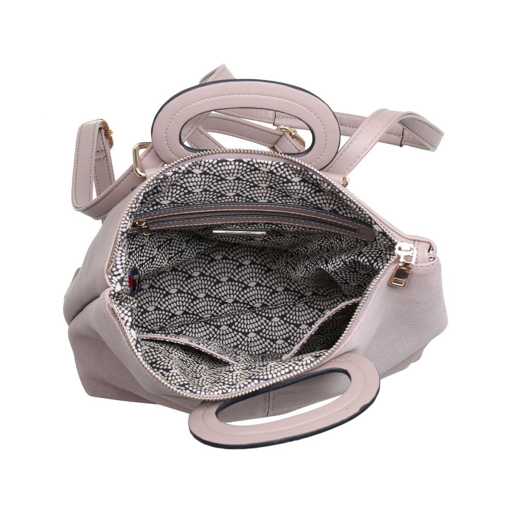 Product Image of Moda Luxe Brooklyn Backpack 842017121190 View 4 | Mushroom