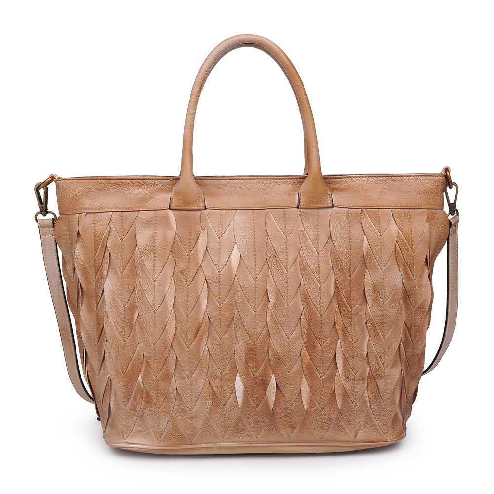 Product Image of Moda Luxe Rosa Satchel 842017119302 View 1 | Tan