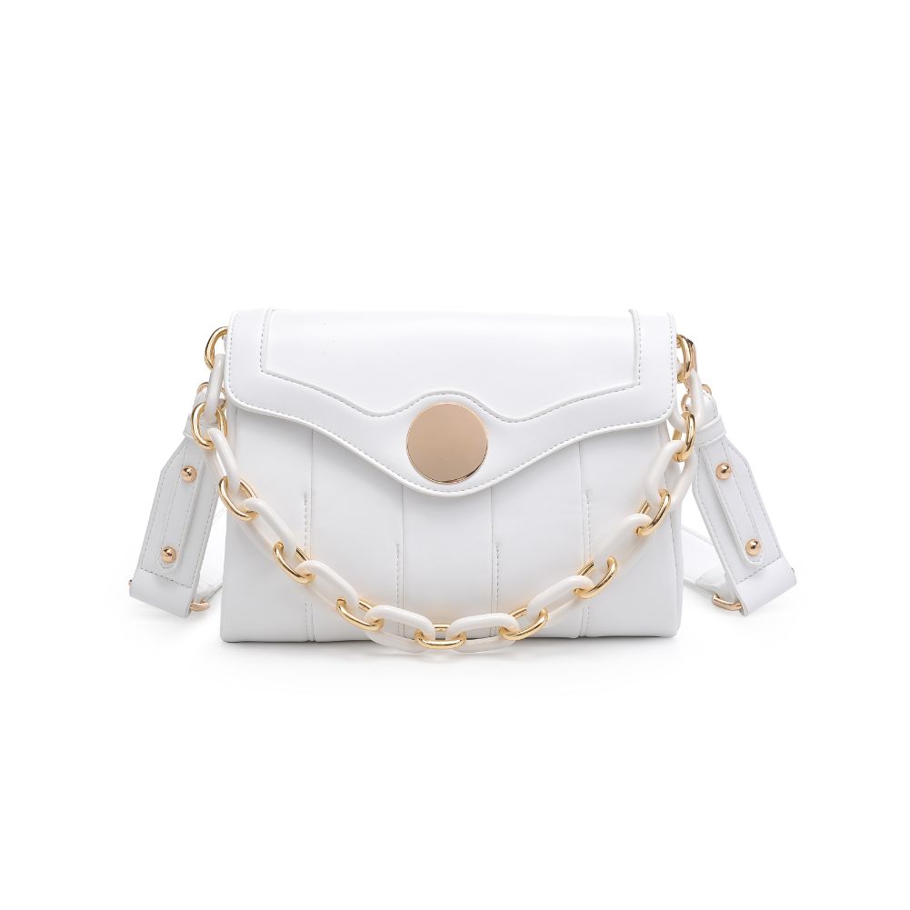 Product Image of Moda Luxe Larisa Crossbody 842017131359 View 5 | White