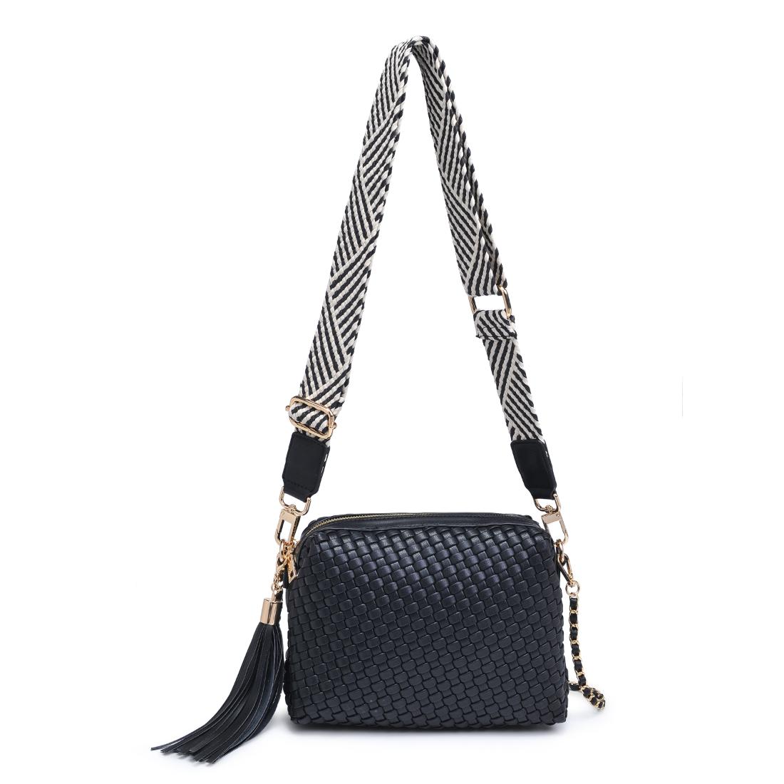 Product Image of Moda Luxe Roxana Crossbody 842017137450 View 5 | Black