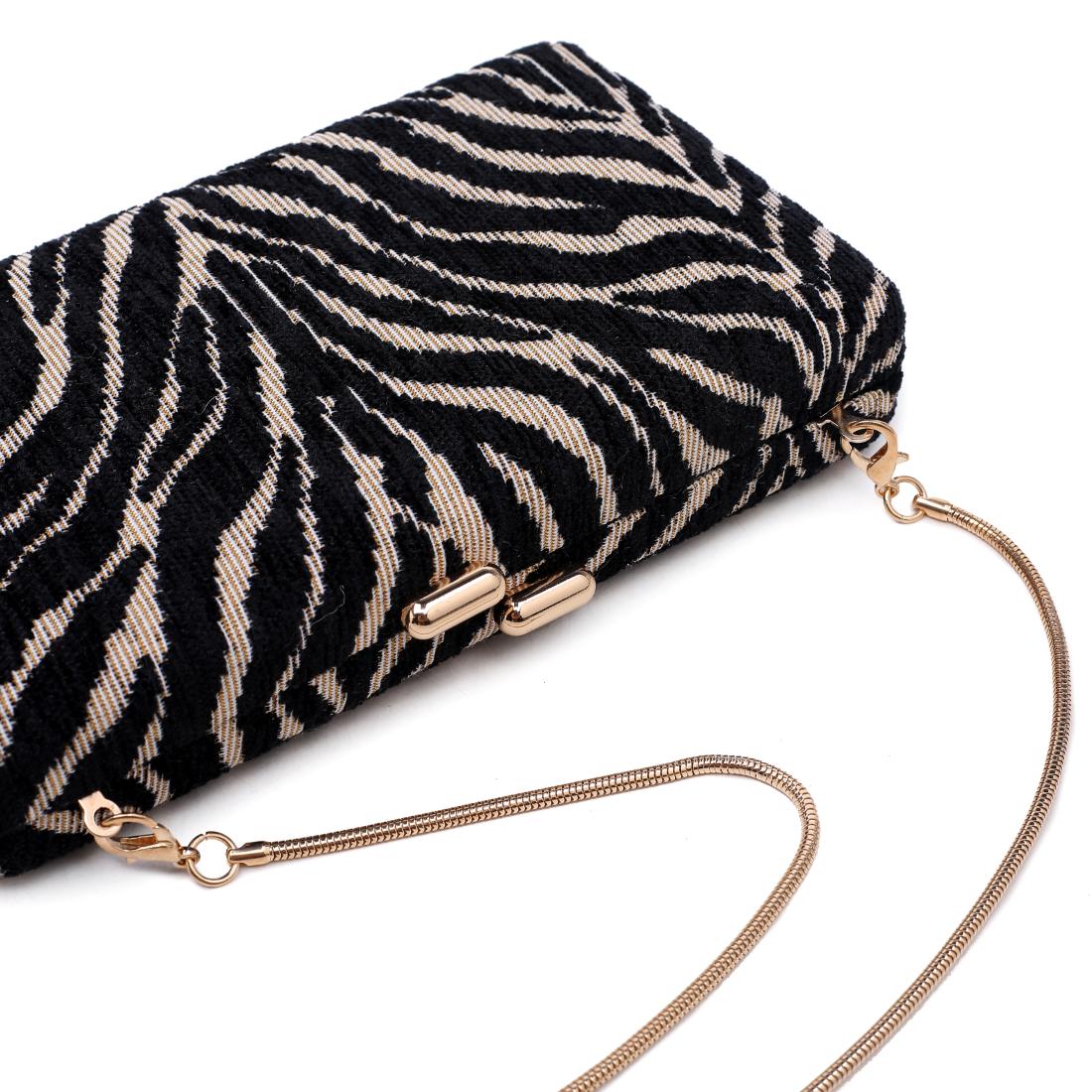 Moda Luxe Sade Evening Bag 842017142515 View 8 | Zebra