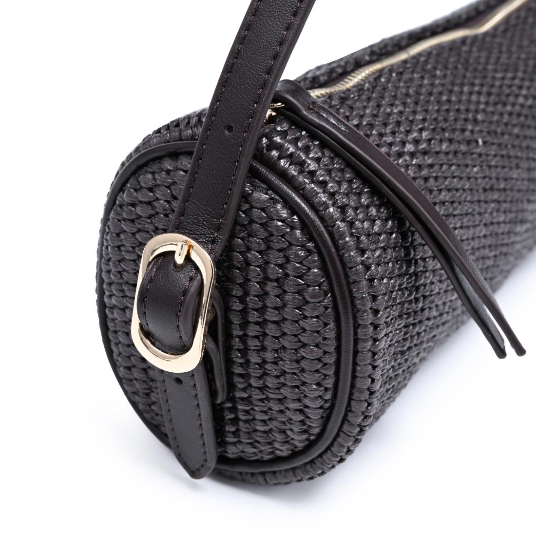 Moda Luxe Mila - Straw Shoulder Bag 842017140689 View 8 | Chocolate