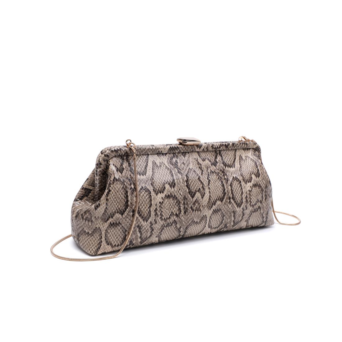 Moda Luxe Veronica Clutch 842017143475 View 2 | Natural