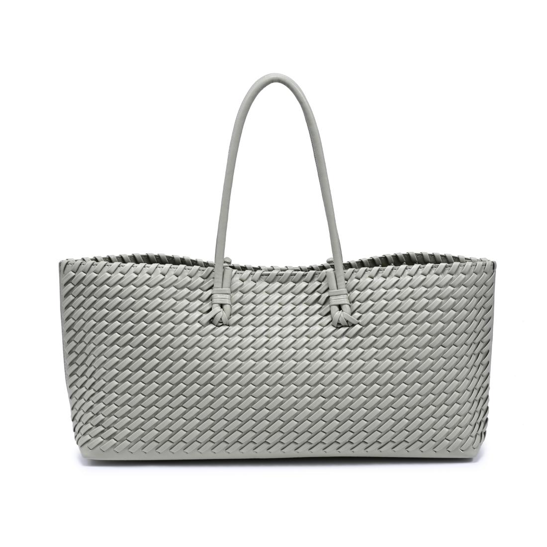 Woman wearing Sage Moda Luxe Nola Tote 842017140894 View 5 | Sage