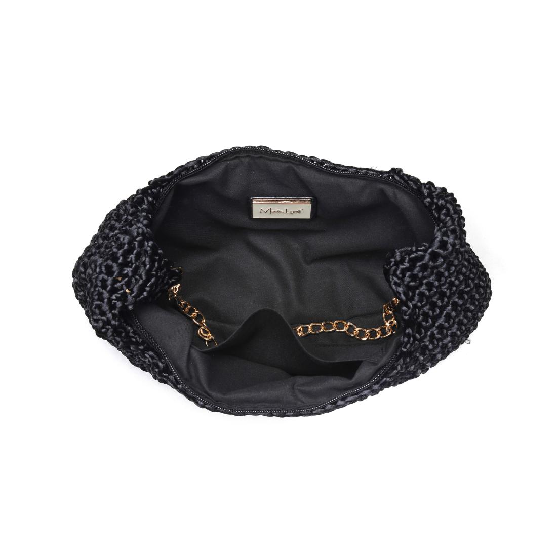 Product Image of Moda Luxe Soraya Shoulder Bag 842017137894 View 8 | Black