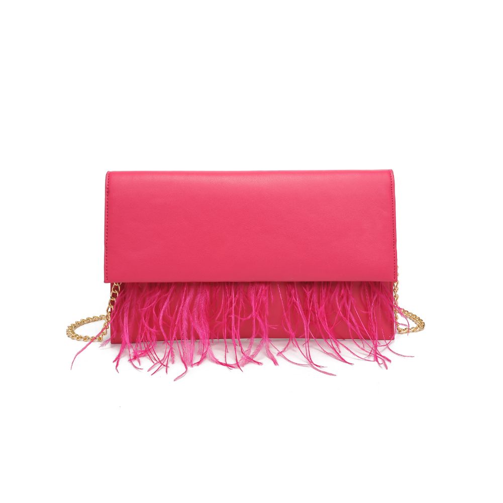 Moda Luxe Everlee Clutch 842017131151 View 5 | Hot Pink
