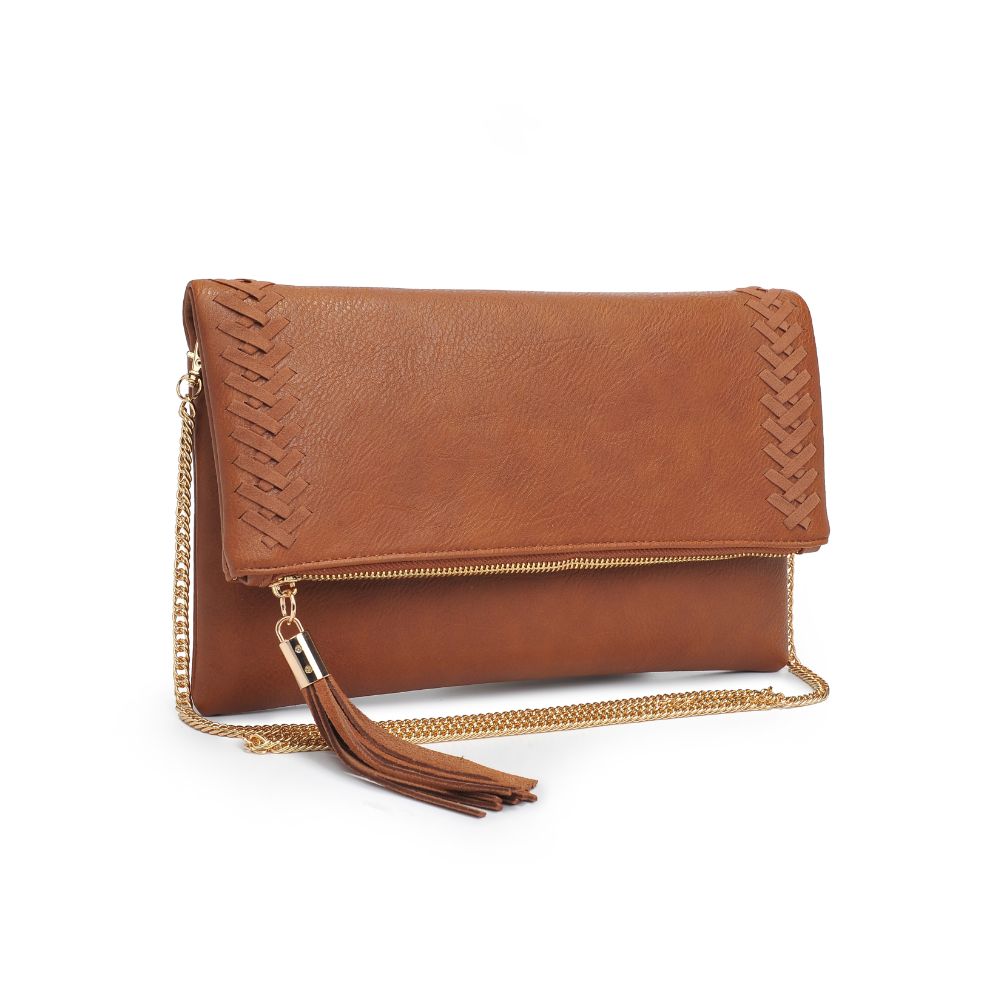 Product Image of Moda Luxe Palermo Clutch 842017126669 View 2 | Tan