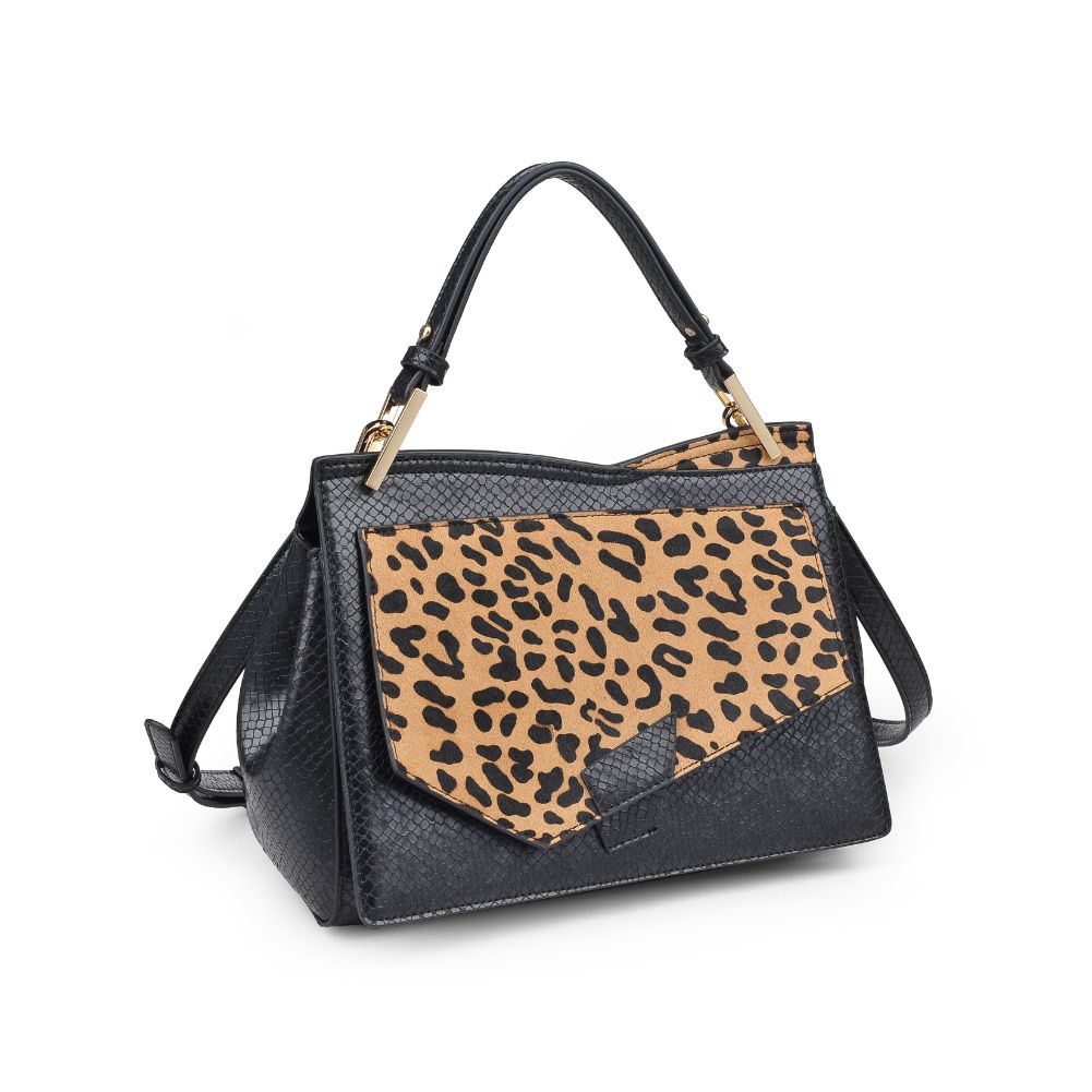 Moda Luxe Camila Leopard Satchel 842017121619 View 2 | Leopard