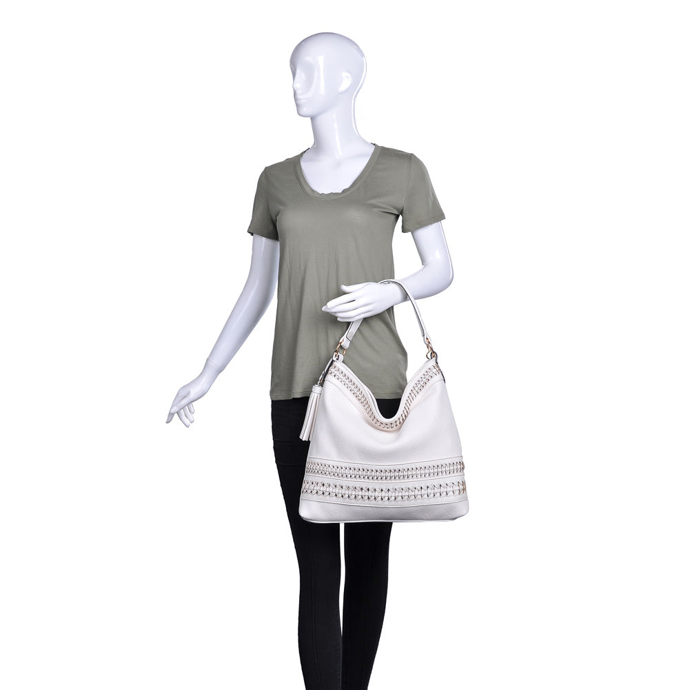 Product Image of Moda Luxe Colombia Hobo 842017118459 View 5 | White