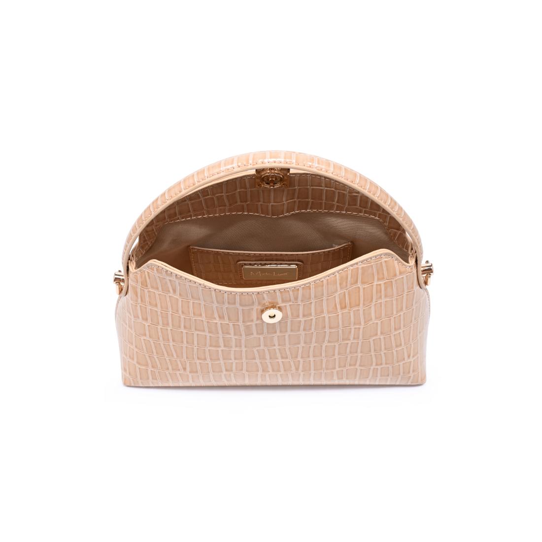 Moda Luxe Katerina - Croco Crossbody 842017143178 View 4 | Natural