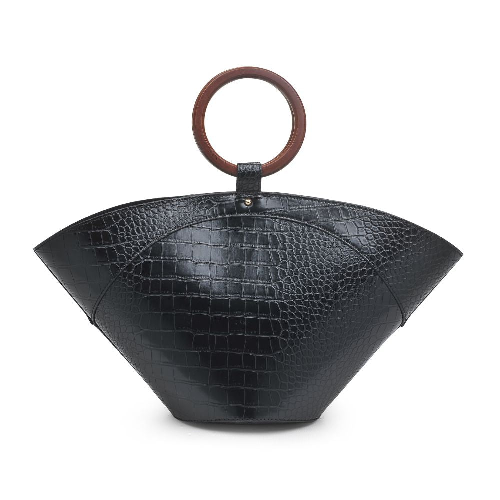 Product Image of Moda Luxe Delta Top Handle 842017125365 View 5 | Black