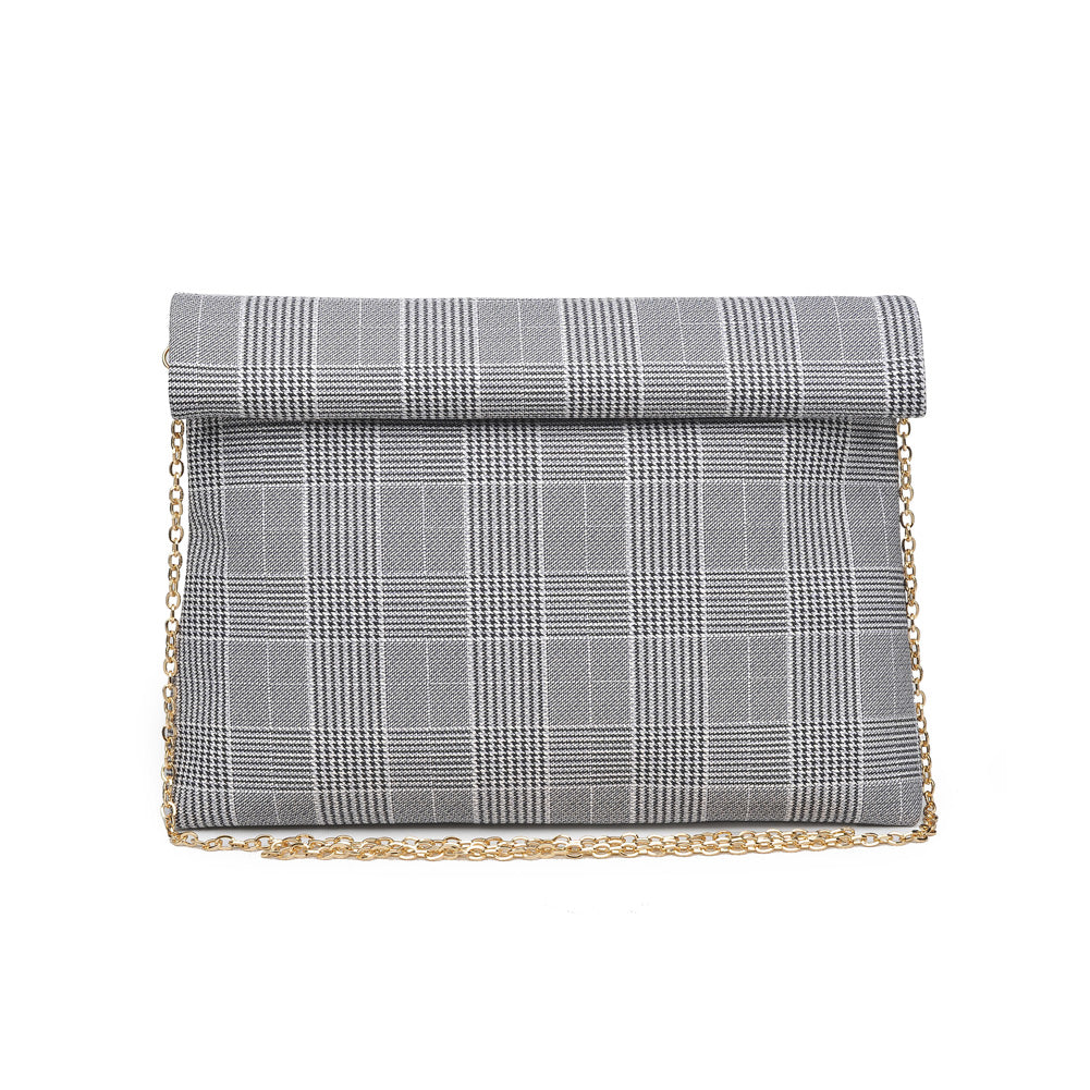Product Image of Moda Luxe Heather Clutch 842017116646 View 5 | Black