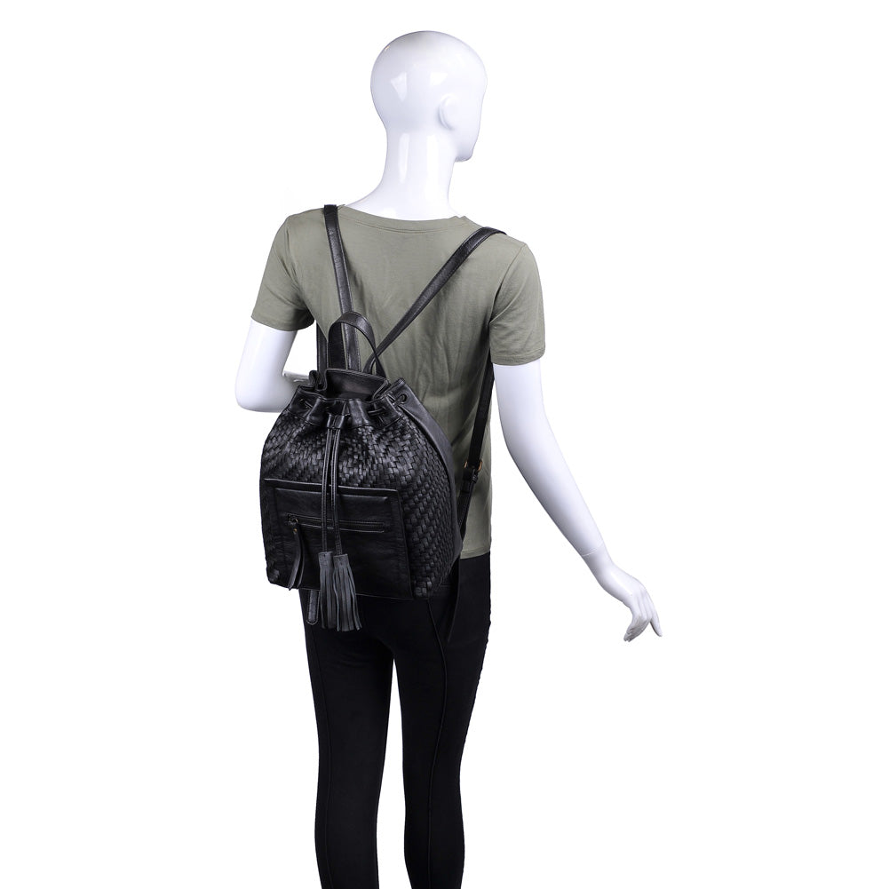 Product Image of Moda Luxe Maria Backpack 842017118367 View 5 | Black
