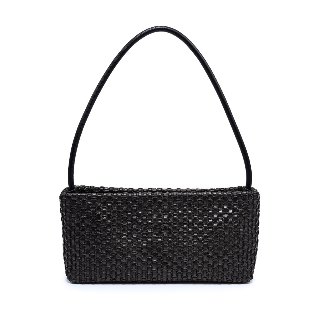 Woman wearing Black Moda Luxe Lucy Shoulder Bag 842017140337 View 7 | Black