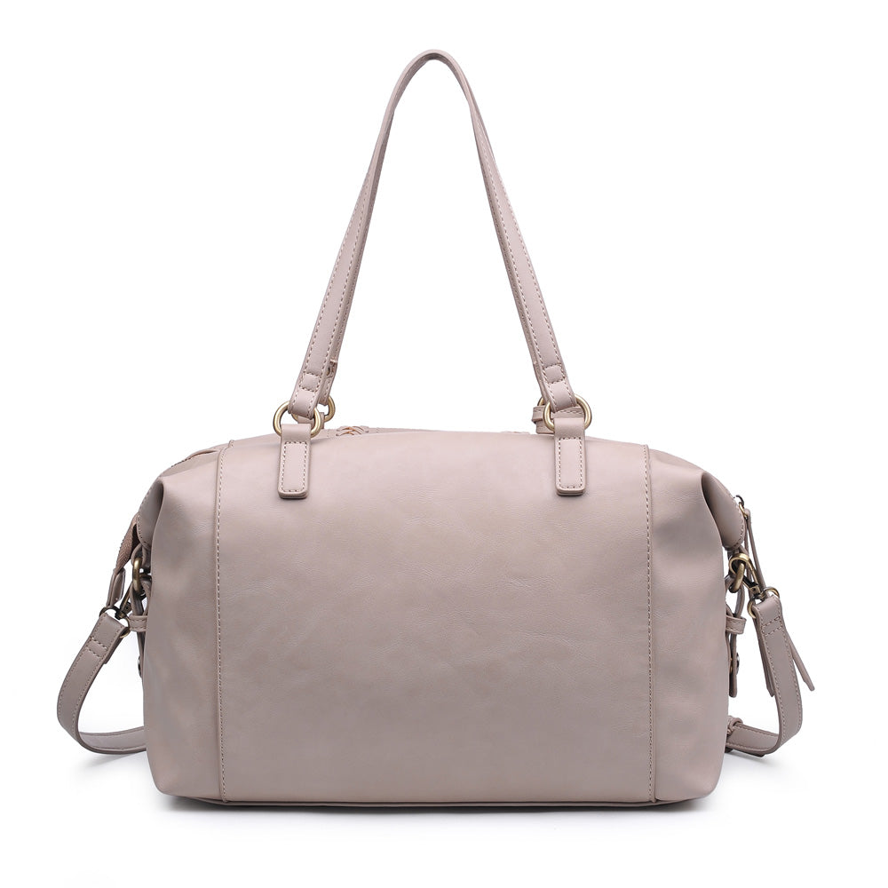 Product Image of Moda Luxe Annette Satchel 842017118305 View 3 | Grey