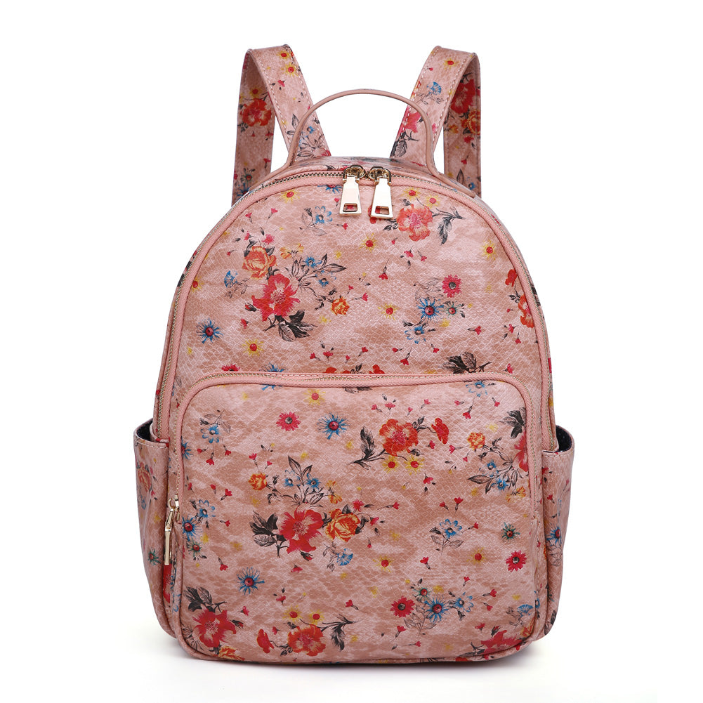 Product Image of Moda Luxe Nancy Backpack 842017119715 View 1 | Blush