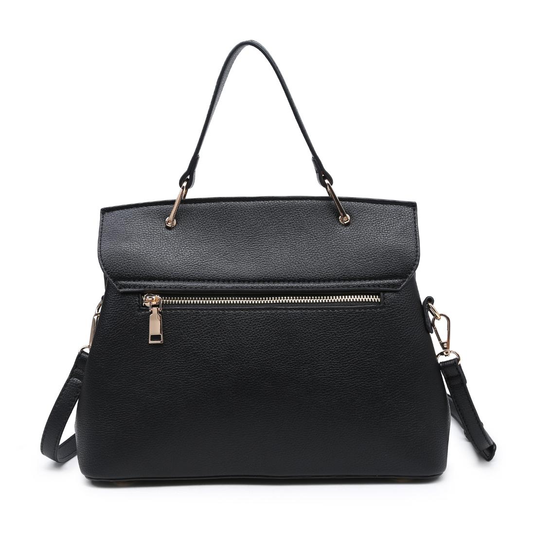 Moda Luxe Nico Satchel 842017143390 View 7 | Black