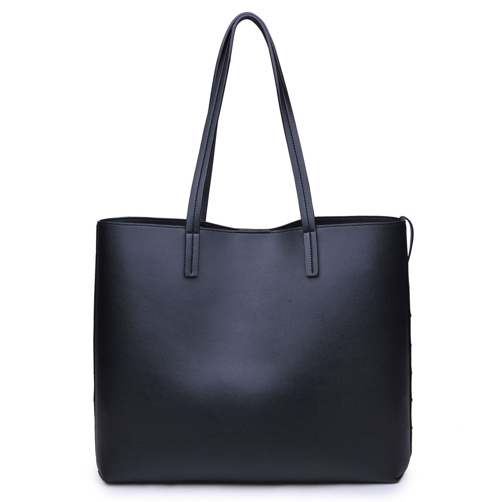 Product Image of Moda Luxe Raquel Tote 842017108191 View 3 | Black