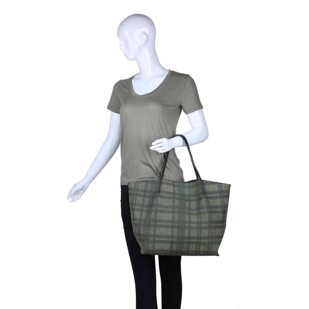 Product Image of Moda Luxe Cambridge Tote 842017116448 View 5 | Olive