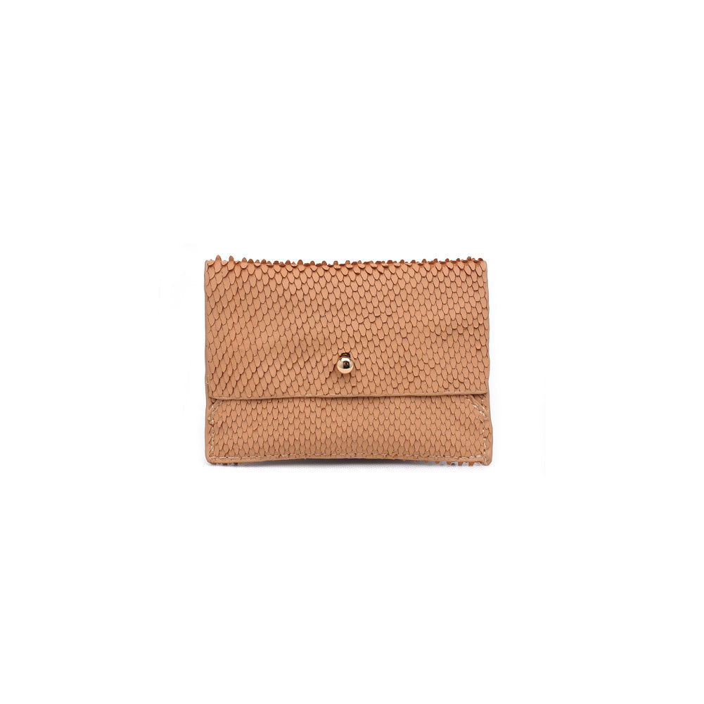 Product Image of Moda Luxe Elle Lizard Card Holder 842017119999 View 1 | Natural