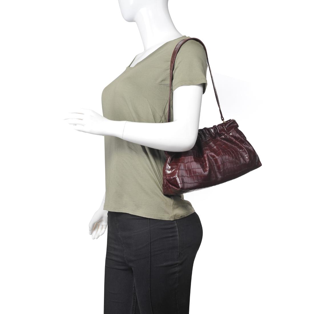 Product Image of Moda Luxe Monroe Shoulder Bag 842017140030 View 5 | Chocolate